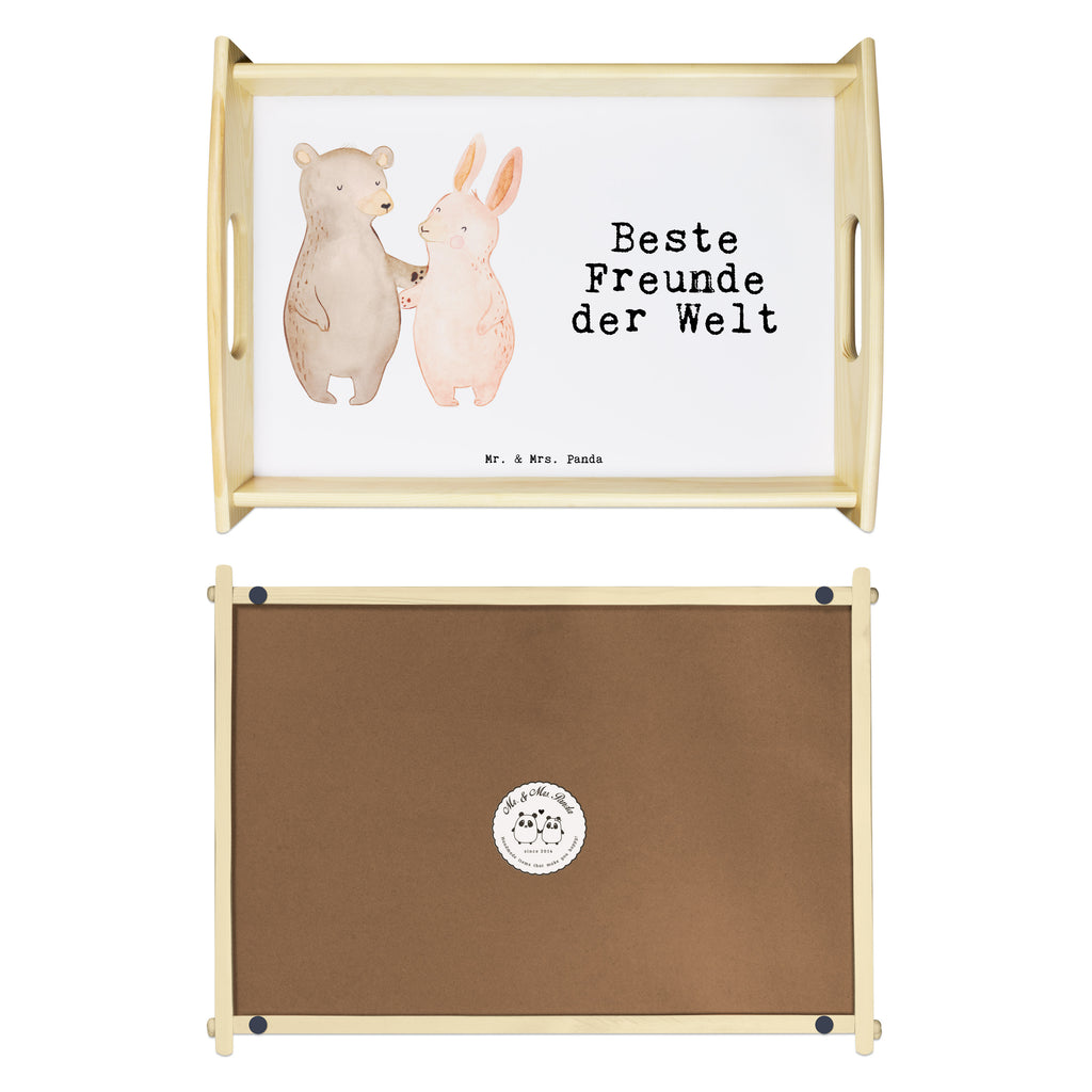 Serviertablett Hase Beste Freunde der Welt Tablett, Holztablett, Küchentablett, Dekotablett, Frühstückstablett, für, Dankeschön, Geschenk, Schenken, Geburtstag, Geburtstagsgeschenk, Geschenkidee, Danke, Bedanken, Mitbringsel, Freude machen, Geschenktipp, Freunde, best friends, Freundschaft, Freundin, Freund, Clique, Kumpel, bae, bff