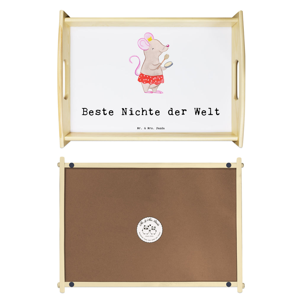 Serviertablett Maus Beste Nichte der Welt Tablett, Holztablett, Küchentablett, Dekotablett, Frühstückstablett, für, Dankeschön, Geschenk, Schenken, Geburtstag, Geburtstagsgeschenk, Geschenkidee, Danke, Bedanken, Mitbringsel, Freude machen, Geschenktipp, Nichte, Onkel, Tante, Patentante, Patenonkel, Patenkind, Taufe, Tochter der Schwester, Tochter des Bruders, Beste
