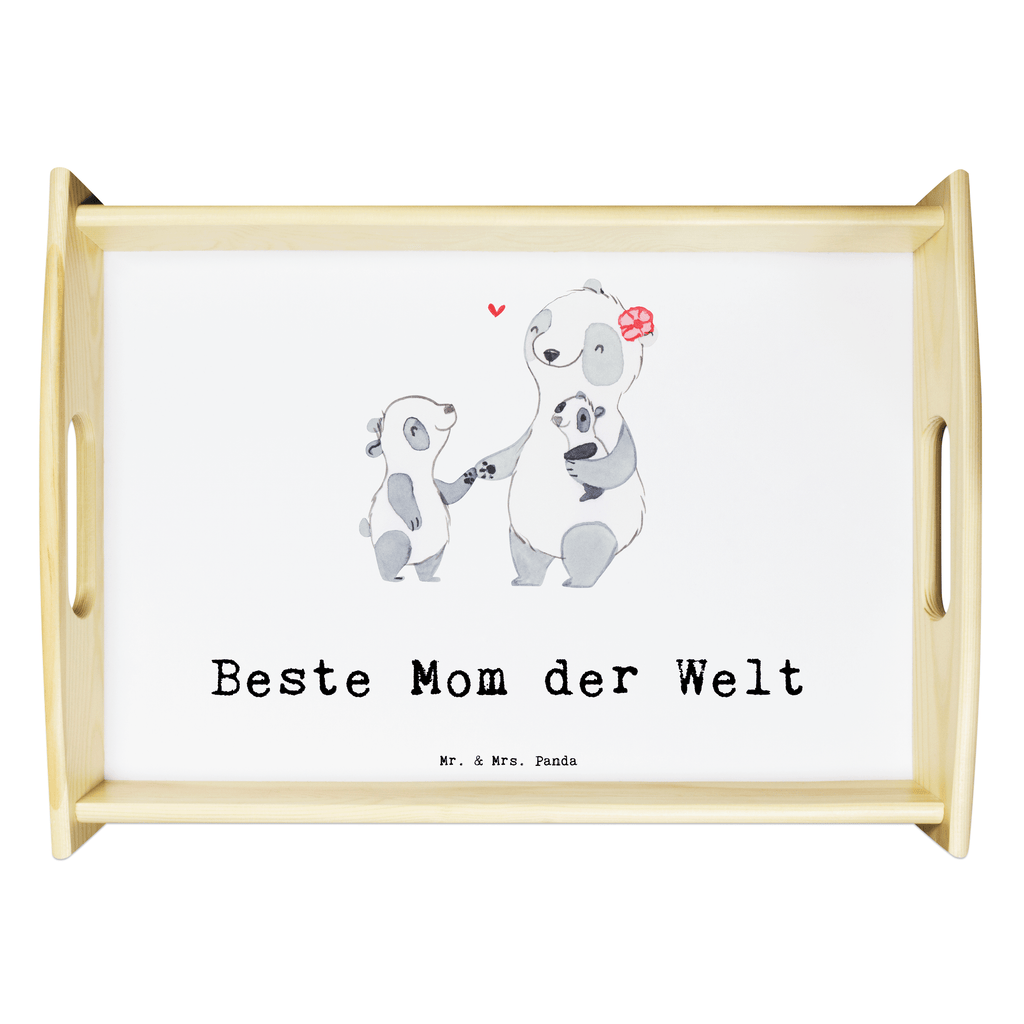 Serviertablett Panda Beste Mom der Welt Tablett, Holztablett, Küchentablett, Dekotablett, Frühstückstablett, für, Dankeschön, Geschenk, Schenken, Geburtstag, Geburtstagsgeschenk, Geschenkidee, Danke, Bedanken, Mitbringsel, Freude machen, Geschenktipp, Mom, Mommy, Mama, Mami, Mutter, Muttertag, Mutti, Ma, Tochter, Sohn, Beste Mama, Beste, Supermama