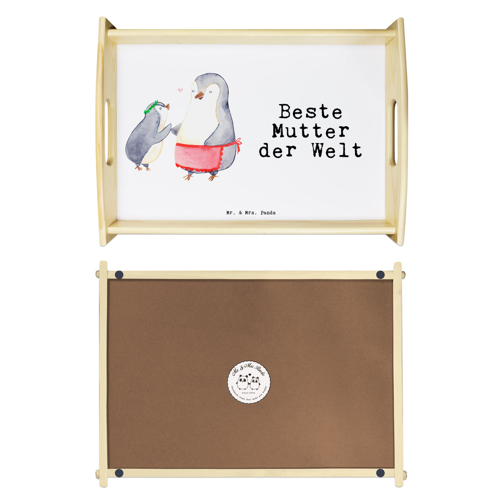 Serviertablett Pinguin Beste Mutter der Welt Tablett, Holztablett, Küchentablett, Dekotablett, Frühstückstablett, für, Dankeschön, Geschenk, Schenken, Geburtstag, Geburtstagsgeschenk, Geschenkidee, Danke, Bedanken, Mitbringsel, Freude machen, Geschenktipp, Mama, Mami, Mutter, Muttertag, Mutti, Ma, Tochter, Sohn, Beste Mama, Beste, Supermama
