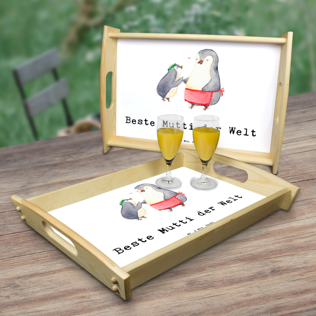Serviertablett Pinguin Beste Mutti der Welt Tablett, Holztablett, Küchentablett, Dekotablett, Frühstückstablett, für, Dankeschön, Geschenk, Schenken, Geburtstag, Geburtstagsgeschenk, Geschenkidee, Danke, Bedanken, Mitbringsel, Freude machen, Geschenktipp, Mama, Mami, Mutter, Muttertag, Mutti, Ma, Tochter, Sohn, Beste Mama, Beste, Supermama
