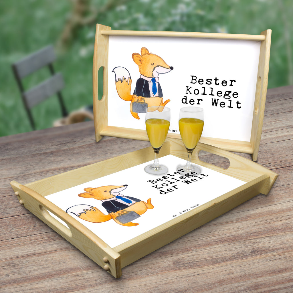 Serviertablett Fuchs Bester Kollege der Welt Tablett, Holztablett, Küchentablett, Dekotablett, Frühstückstablett, für, Dankeschön, Geschenk, Schenken, Geburtstag, Geburtstagsgeschenk, Geschenkidee, Danke, Bedanken, Mitbringsel, Freude machen, Geschenktipp, Arbeitskollege, Kollege, Büro, Abschiedsgeschenk, Ruhestand, Arbeit, Mitarbeiter, Berufsgenosse, Beruf