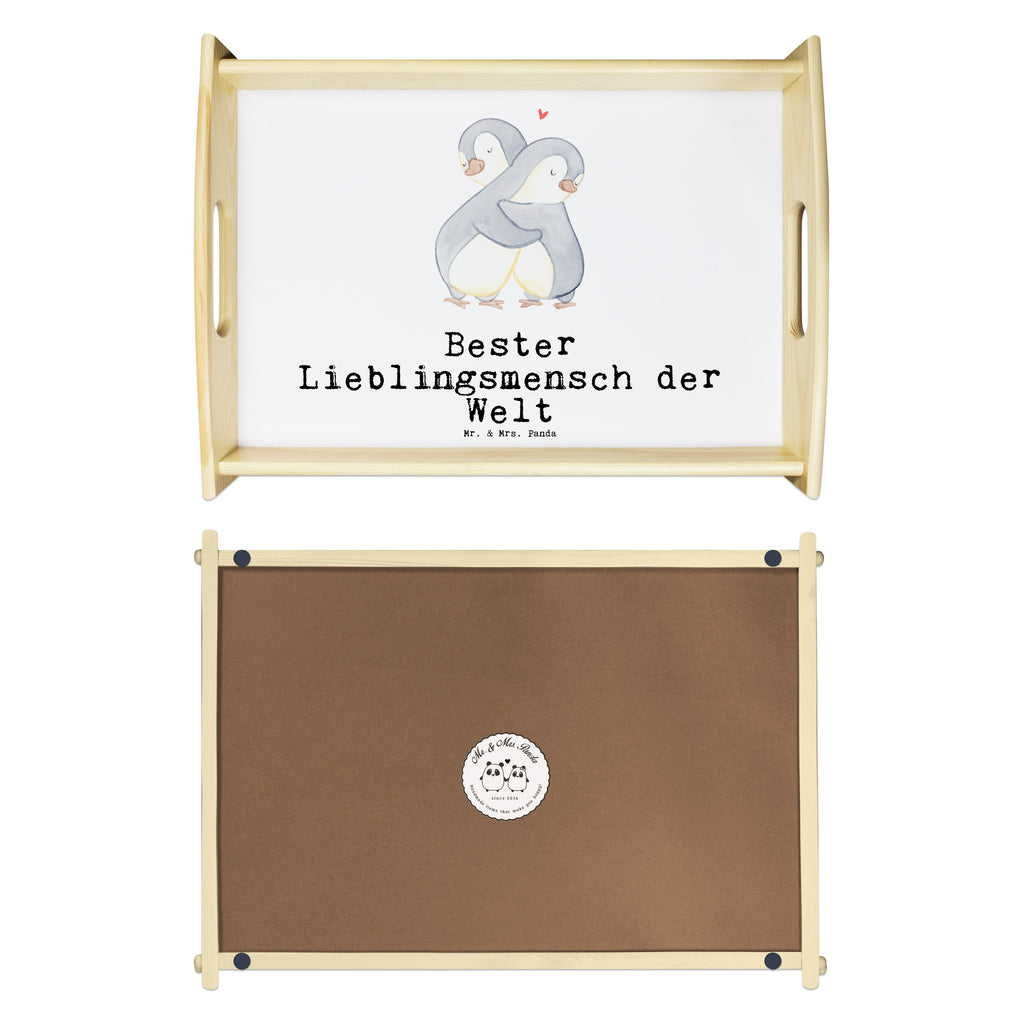 Serviertablett Pinguin Bester Lieblingsmensch der Welt Tablett, Holztablett, Küchentablett, Dekotablett, Frühstückstablett, für, Dankeschön, Geschenk, Schenken, Geburtstag, Geburtstagsgeschenk, Geschenkidee, Danke, Bedanken, Mitbringsel, Freude machen, Geschenktipp, Lieblingsmensch, Lieblings Mensch, Liebling, Partner, Bae, beste Freundin, Freund, Liebe, Herz, Love, Mama, Papa, Familie