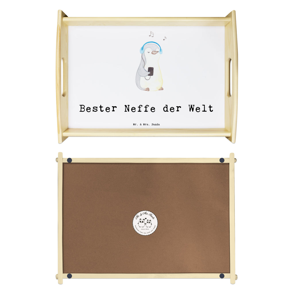 Serviertablett Pinguin Bester Neffe der Welt Tablett, Holztablett, Küchentablett, Dekotablett, Frühstückstablett, für, Dankeschön, Geschenk, Schenken, Geburtstag, Geburtstagsgeschenk, Geschenkidee, Danke, Bedanken, Mitbringsel, Freude machen, Geschenktipp, Neffe, Onkel, Tante, Patentante, Patentonkel, Patenkind, Taufe, Sohn der Schwester, Sohn des Bruders, Bester
