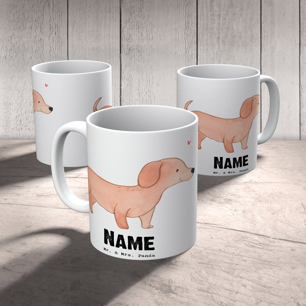 Personalisierte Tasse Dackel Kurzhaardackel Lebensretter Personalisierte Tasse, Namenstasse, Wunschname, Personalisiert, Tasse, Namen, Drucken, Tasse mit Namen, Hund, Hunderasse, Rassehund, Hundebesitzer, Geschenk, Tierfreund, Schenken, Welpe, Teckel, Dachshund, Kurzhaardackel