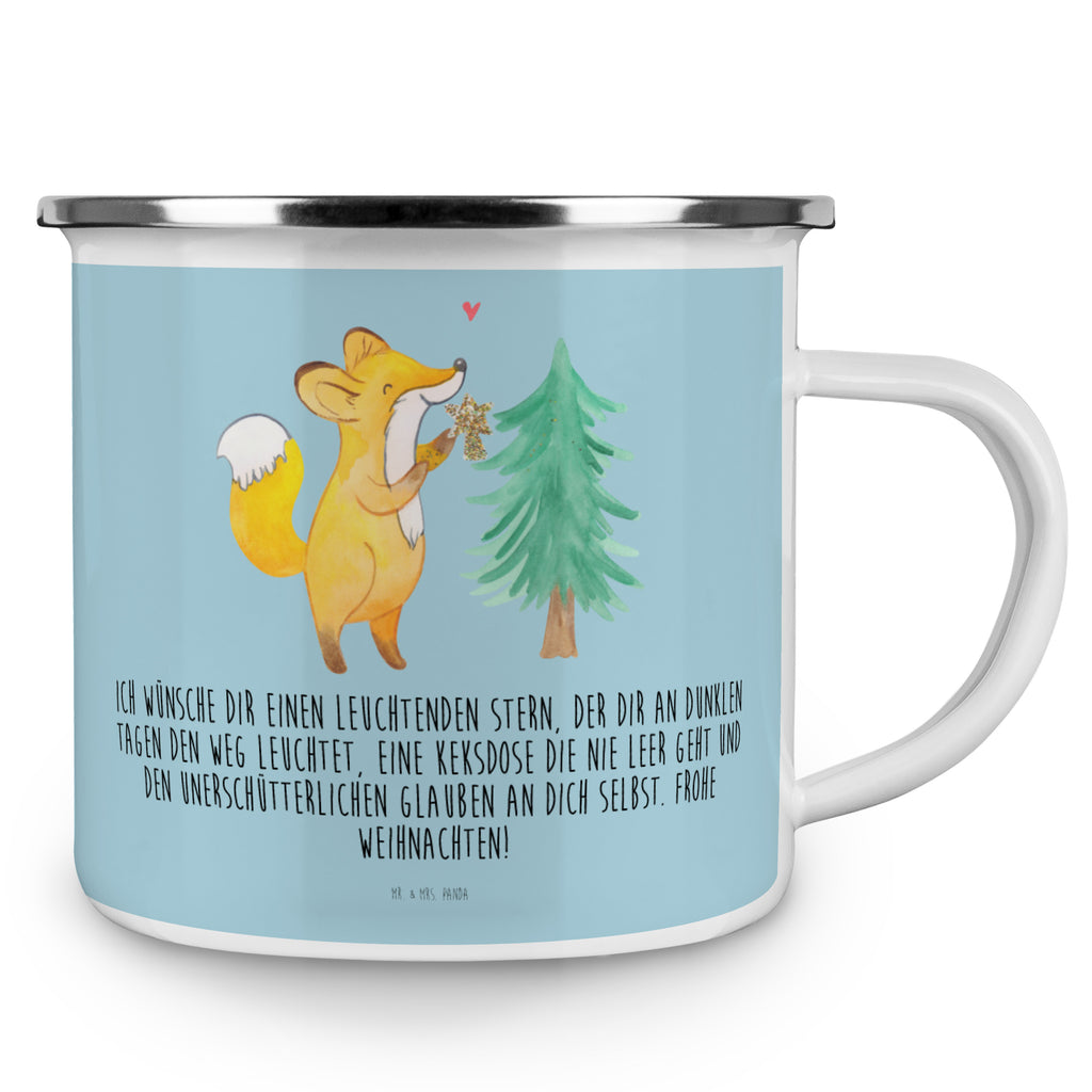 Camping Emaille Tasse Fuchs  Weihnachtsbaum Campingtasse, Trinkbecher, Metalltasse, Outdoor Tasse, Emaille Trinkbecher, Blechtasse Outdoor, Emaille Campingbecher, Edelstahl Trinkbecher, Metalltasse für Camping, Kaffee Blechtasse, Camping Tasse Metall, Winter, Weihnachten, Weihnachtsdeko, Nikolaus, Advent, Heiligabend, Wintermotiv, Weihnachtsmann, Weihnachtstage, Fuchs, Schlittschuh, Weihnachtszeit, Weihnachtsdekoration