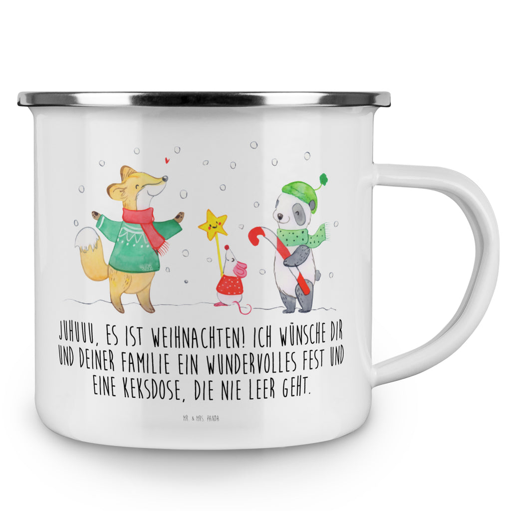 Camping Emaille Tasse Winter Weihnachtsfreude Campingtasse, Trinkbecher, Metalltasse, Outdoor Tasse, Emaille Trinkbecher, Blechtasse Outdoor, Emaille Campingbecher, Edelstahl Trinkbecher, Metalltasse für Camping, Kaffee Blechtasse, Camping Tasse Metall, Winter, Weihnachten, Weihnachtsdeko, Nikolaus, Advent, Heiligabend, Wintermotiv, Weihnachtsmann, Weihnachtstage, Fuchs, Weihnachtsbaum, Tannenbaum, Weihnachtszeit