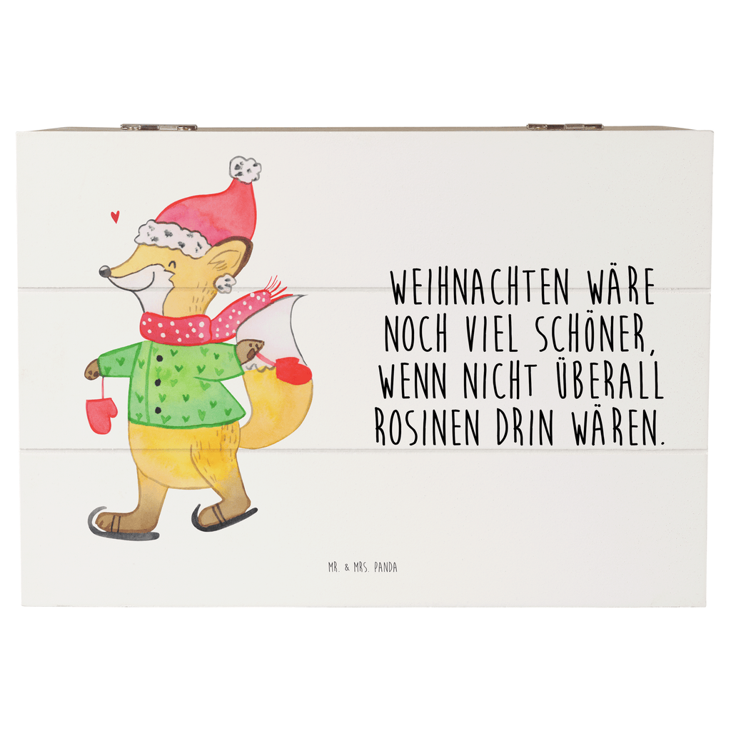 Holzkiste Fuchs  Schlittschuhe Holzkiste, Kiste, Schatzkiste, Truhe, Schatulle, XXL, Erinnerungsbox, Erinnerungskiste, Dekokiste, Aufbewahrungsbox, Winter, Weihnachten, Weihnachtsdeko, Nikolaus, Advent, Heiligabend, Wintermotiv, Weihnachtsmann, Weihnachtstage, Weihnachtsbaum, Tannenbaum, Weihnachtszeit