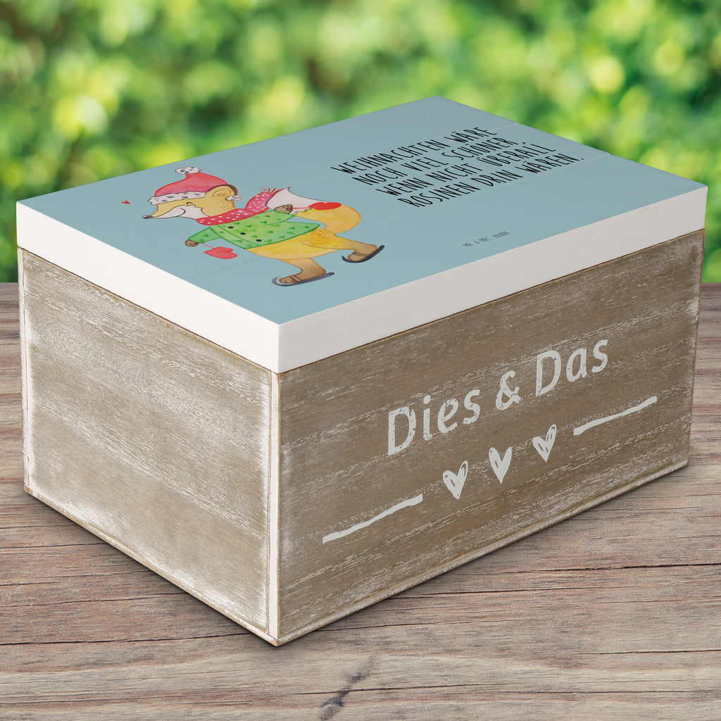 Holzkiste Fuchs  Schlittschuhe Holzkiste, Kiste, Schatzkiste, Truhe, Schatulle, XXL, Erinnerungsbox, Erinnerungskiste, Dekokiste, Aufbewahrungsbox, Winter, Weihnachten, Weihnachtsdeko, Nikolaus, Advent, Heiligabend, Wintermotiv, Weihnachtsmann, Weihnachtstage, Weihnachtsbaum, Tannenbaum, Weihnachtszeit