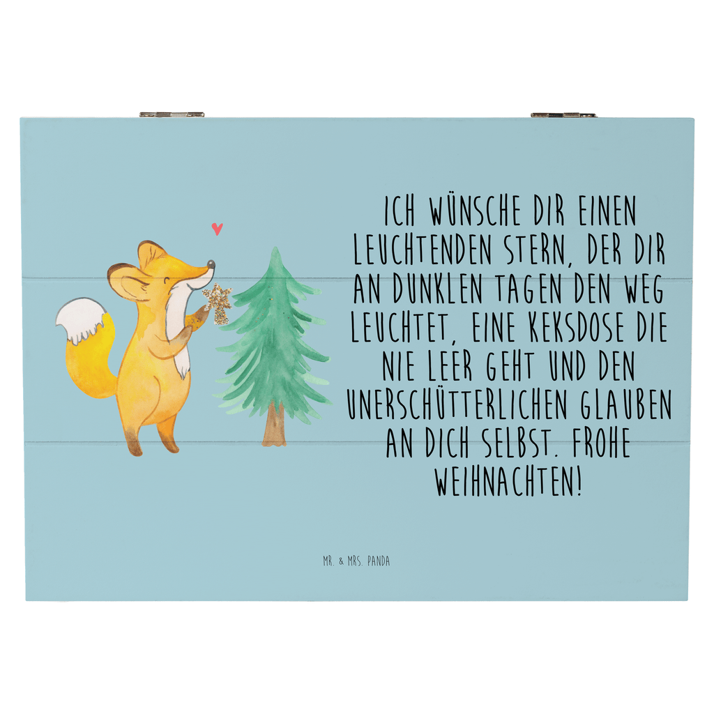 Holzkiste Fuchs  Weihnachtsbaum Holzkiste, Kiste, Schatzkiste, Truhe, Schatulle, XXL, Erinnerungsbox, Erinnerungskiste, Dekokiste, Aufbewahrungsbox, Winter, Weihnachten, Weihnachtsdeko, Nikolaus, Advent, Heiligabend, Wintermotiv, Weihnachtsmann, Weihnachtstage, Fuchs, Schlittschuh, Weihnachtszeit, Weihnachtsdekoration