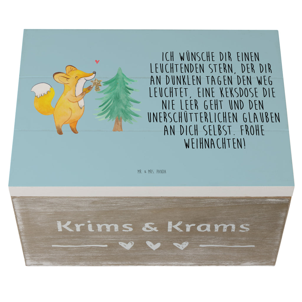 Holzkiste Fuchs  Weihnachtsbaum Holzkiste, Kiste, Schatzkiste, Truhe, Schatulle, XXL, Erinnerungsbox, Erinnerungskiste, Dekokiste, Aufbewahrungsbox, Winter, Weihnachten, Weihnachtsdeko, Nikolaus, Advent, Heiligabend, Wintermotiv, Weihnachtsmann, Weihnachtstage, Fuchs, Schlittschuh, Weihnachtszeit, Weihnachtsdekoration
