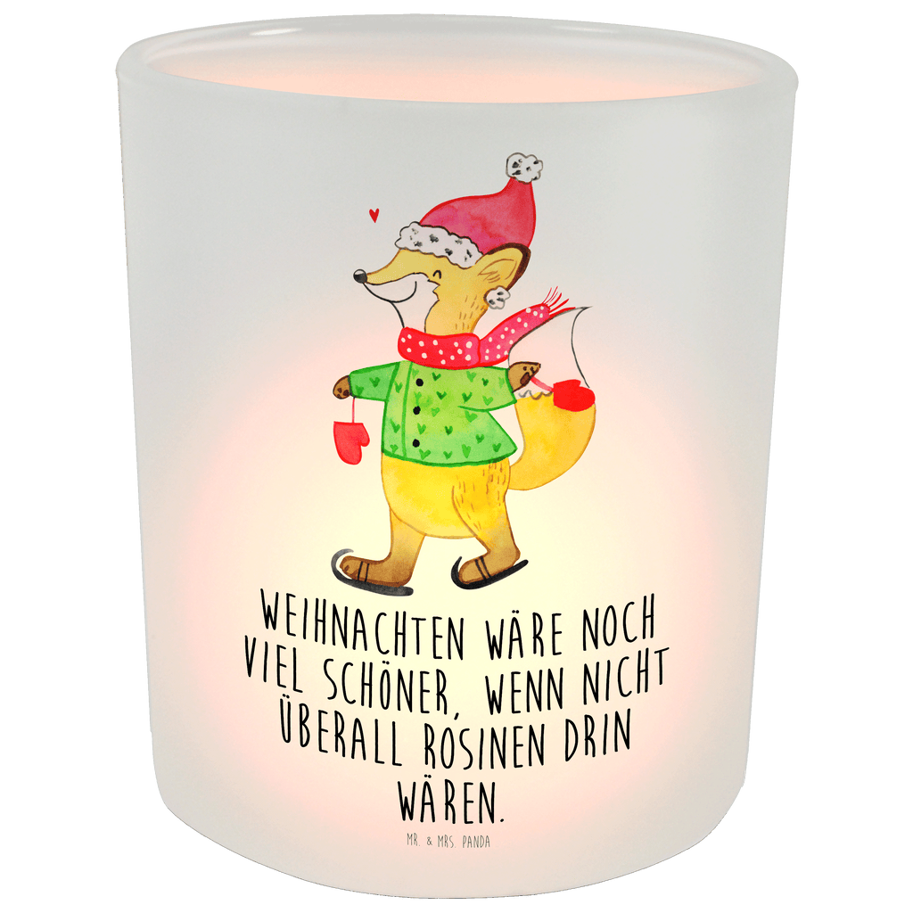 Windlicht Fuchs  Schlittschuhe Windlicht Glas, Teelichtglas, Teelichthalter, Teelichter, Kerzenglas, Windlicht Kerze, Kerzenlicht, Winter, Weihnachten, Weihnachtsdeko, Nikolaus, Advent, Heiligabend, Wintermotiv, Weihnachtsmann, Weihnachtstage, Weihnachtsbaum, Tannenbaum, Weihnachtszeit