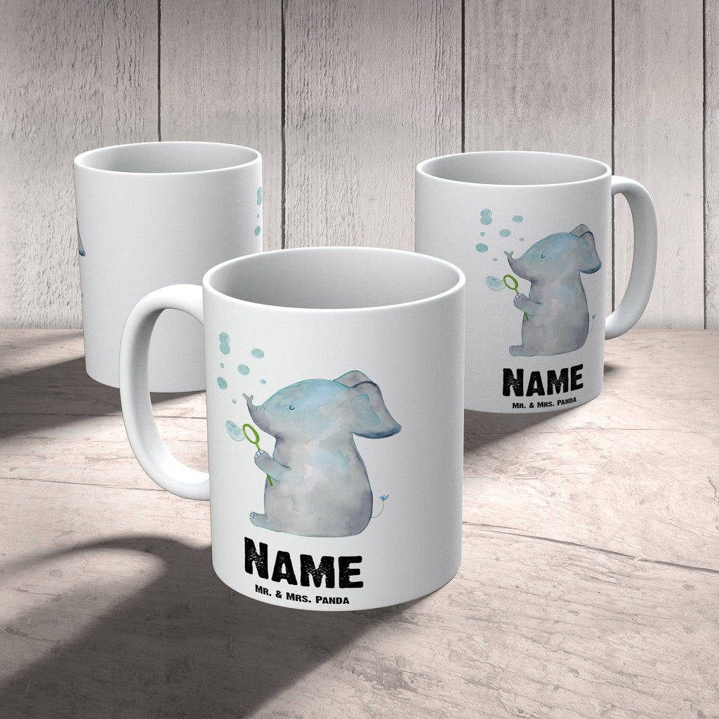 Personalisierte Tasse Elefant Seifenblasen Personalisierte Tasse, Namenstasse, Wunschname, Personalisiert, Tasse, Namen, Drucken, Tasse mit Namen, Tiermotive, Gute Laune, lustige Sprüche, Tiere, Elefant, Elefanten, Dickhäter, Rüsseltier, Seifenblasen, Liebe, Heimat, Gefühl. Daheim, Liebesbeweis, Liebesspruch