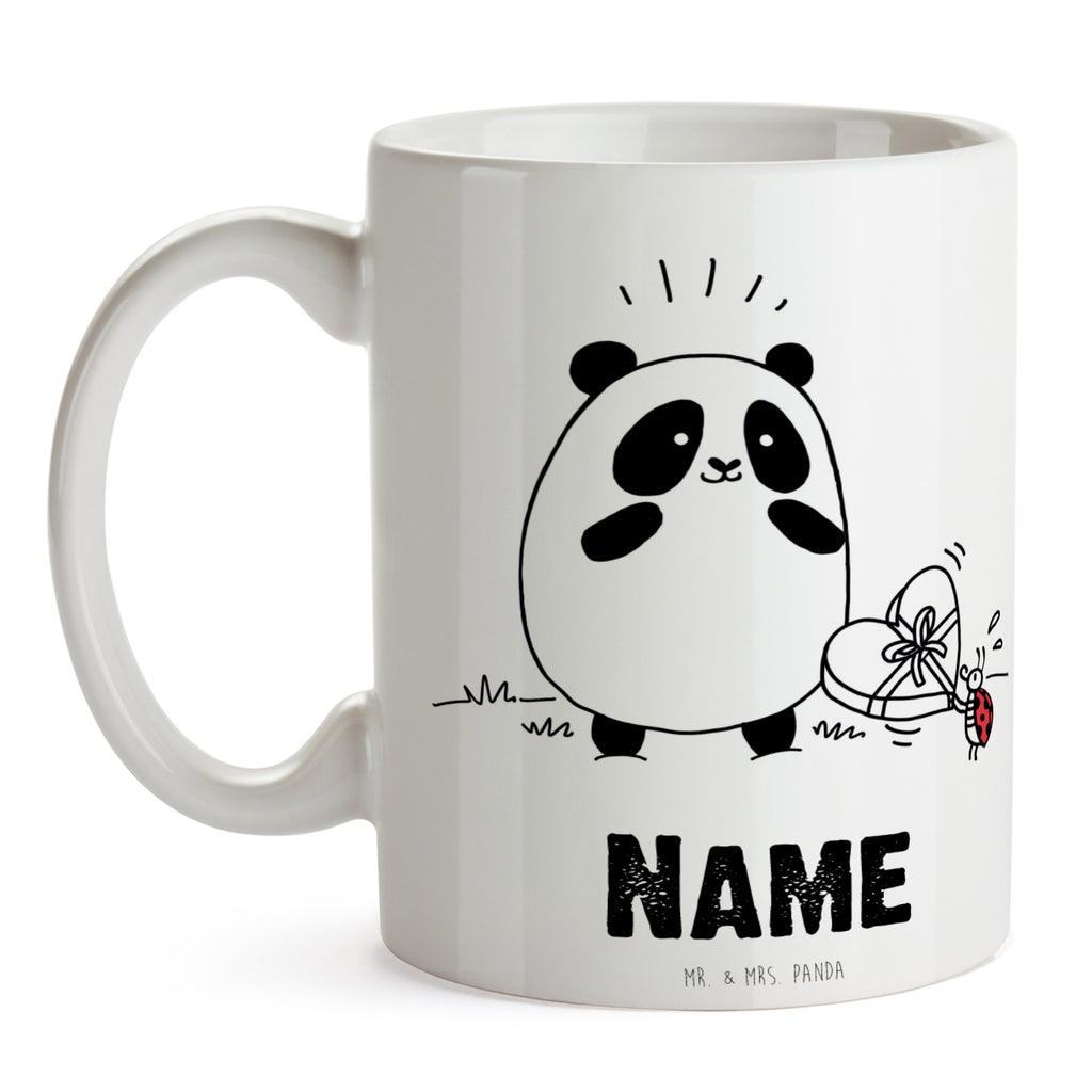 Personalisierte Tasse Easy & Peasy Dankeschön  Personalisierte Tasse, Namenstasse, Wunschname, Personalisiert, Tasse, Namen, Drucken, Tasse mit Namen  
