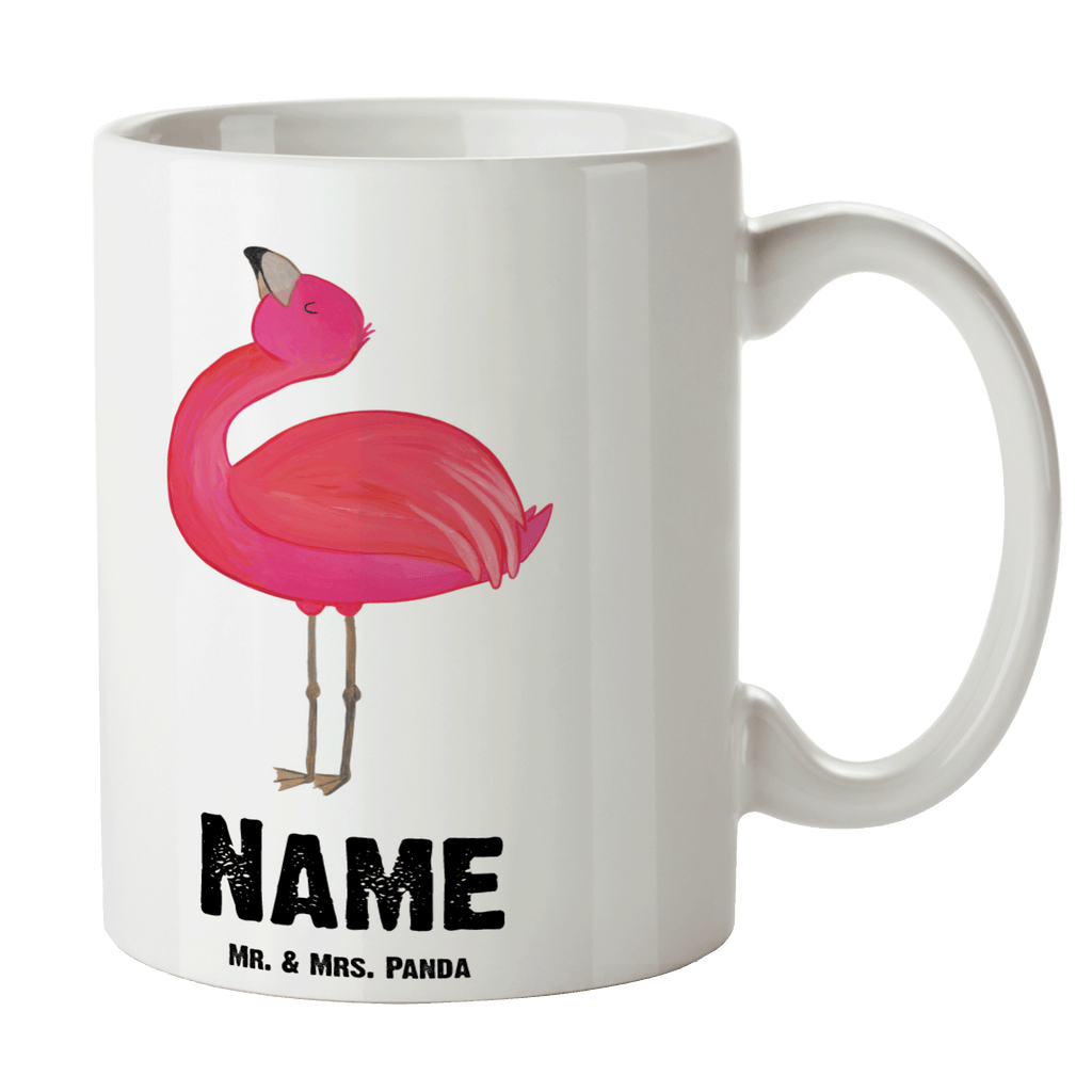 Personalisierte Tasse Flamingo stolz Personalisierte Tasse, Namenstasse, Wunschname, Personalisiert, Tasse, Namen, Drucken, Tasse mit Namen, Flamingo, stolz, Freude, Selbstliebe, Selbstakzeptanz, Freundin, beste Freundin, Tochter, Mama, Schwester