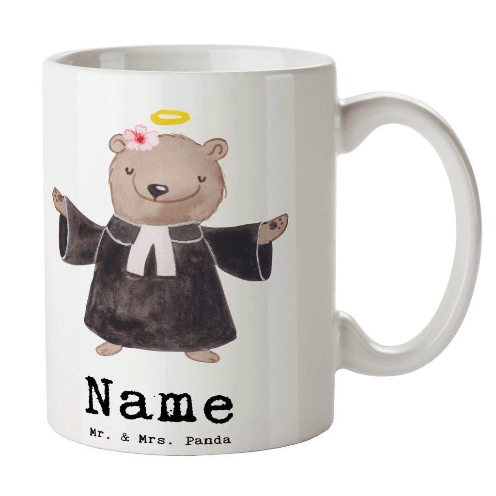 Personalisierte Tasse Pastorin mit Herz Personalisierte Tasse, Namenstasse, Wunschname, Personalisiert, Tasse, Namen, Drucken, Tasse mit Namen, Beruf, Ausbildung, Jubiläum, Abschied, Rente, Kollege, Kollegin, Geschenk, Schenken, Arbeitskollege, Mitarbeiter, Firma, Danke, Dankeschön, Pastorin, Dienerin Gottes<br />Geistliche, Pfarrerin, Predigerin<br />Priesterin, Theologin, Kirche