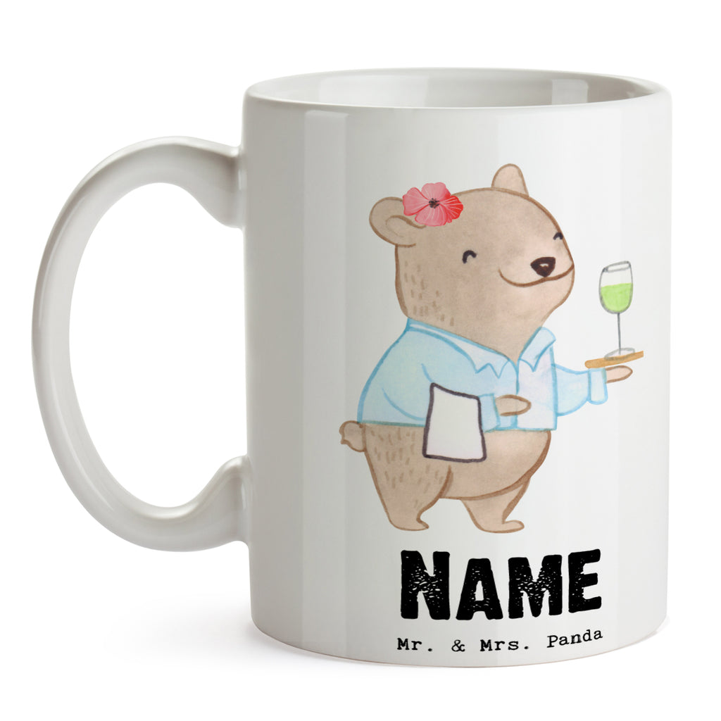 Personalisierte Tasse Restaurantfachfrau mit Herz Personalisierte Tasse, Namenstasse, Wunschname, Personalisiert, Tasse, Namen, Drucken, Tasse mit Namen, Beruf, Ausbildung, Jubiläum, Abschied, Rente, Kollege, Kollegin, Geschenk, Schenken, Arbeitskollege, Mitarbeiter, Firma, Danke, Dankeschön, Restaurantfachfrau, Kellnerin, Servicefachkraft, Restaurant
