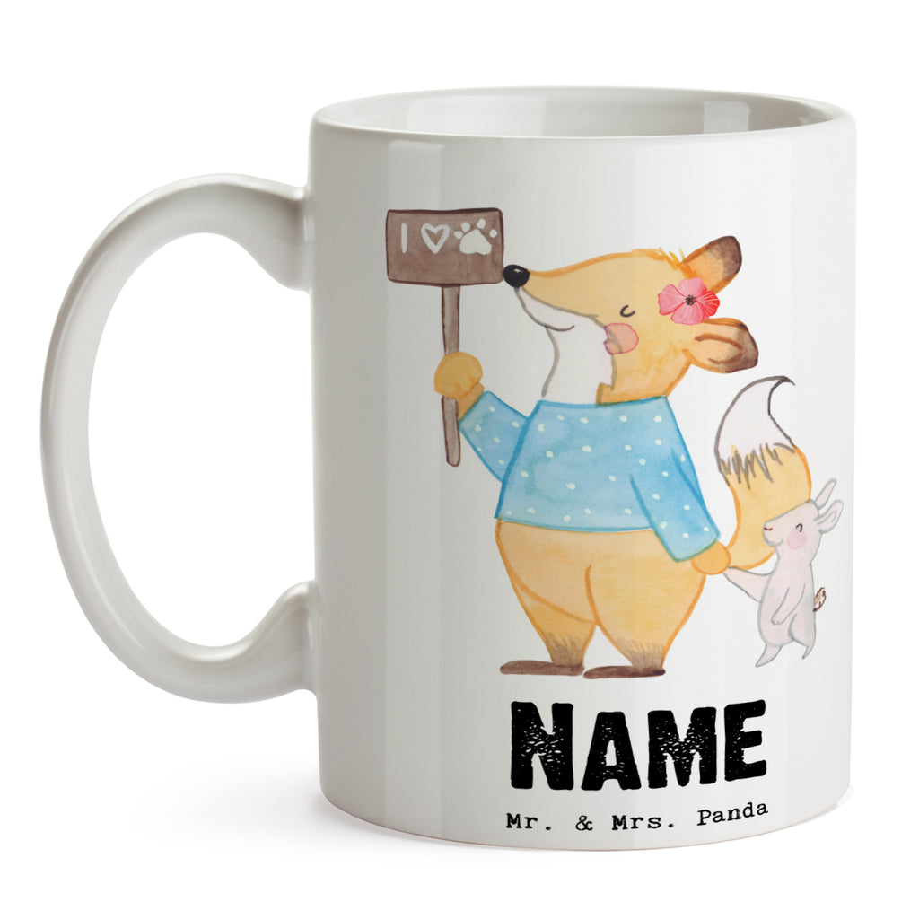 Personalisierte Tasse Tierschützerin mit Herz Personalisierte Tasse, Namenstasse, Wunschname, Personalisiert, Tasse, Namen, Drucken, Tasse mit Namen, Beruf, Ausbildung, Jubiläum, Abschied, Rente, Kollege, Kollegin, Geschenk, Schenken, Arbeitskollege, Mitarbeiter, Firma, Danke, Dankeschön
