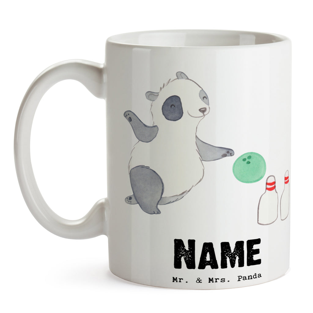 Personalisierte Tasse Panda Bowling Tage Personalisierte Tasse, Namenstasse, Wunschname, Personalisiert, Tasse, Namen, Drucken, Tasse mit Namen, Geschenk, Sport, Sportart, Hobby, Schenken, Danke, Dankeschön, Auszeichnung, Gewinn, Sportler, Bowling, Bowlen gehen, Bowling Center, Bowlingbahn, Kegelbahn, Kegelausflug, Bowlingausflug, Bowlingparty