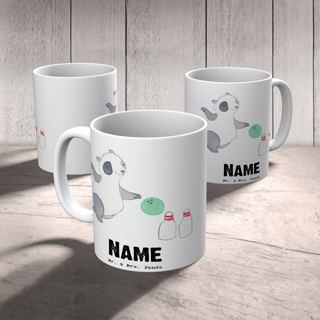 Personalisierte Tasse Panda Bowling Tage Personalisierte Tasse, Namenstasse, Wunschname, Personalisiert, Tasse, Namen, Drucken, Tasse mit Namen, Geschenk, Sport, Sportart, Hobby, Schenken, Danke, Dankeschön, Auszeichnung, Gewinn, Sportler, Bowling, Bowlen gehen, Bowling Center, Bowlingbahn, Kegelbahn, Kegelausflug, Bowlingausflug, Bowlingparty