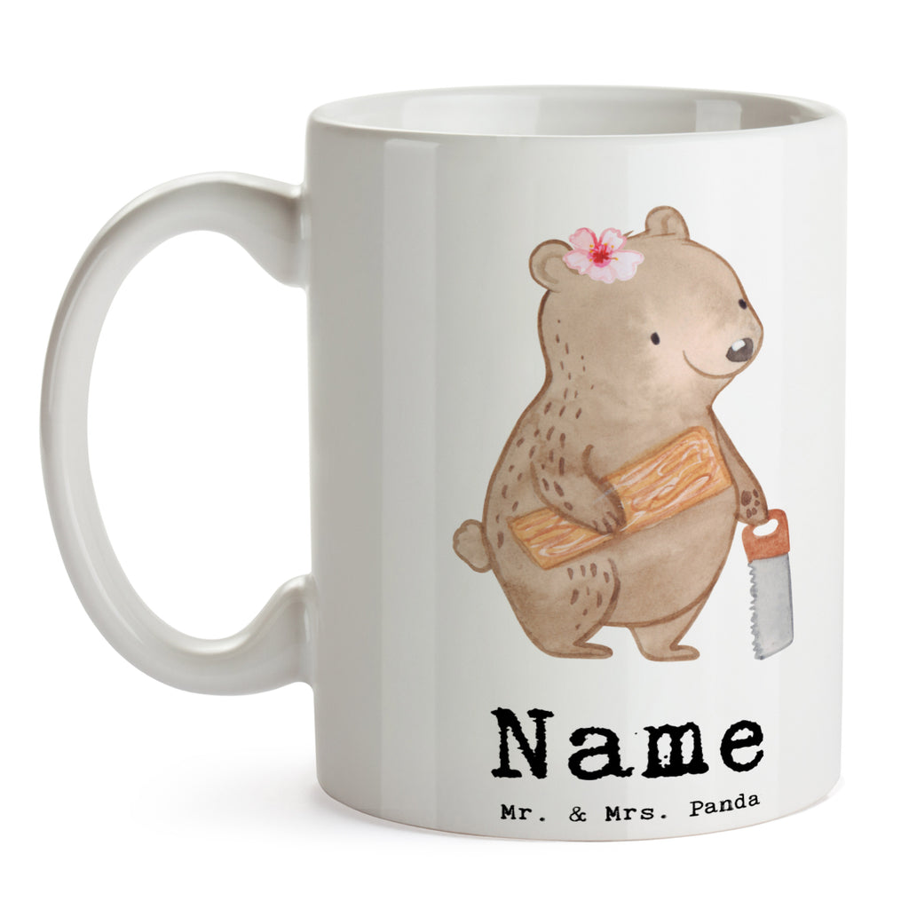 Personalisierte Tasse Restauratorin mit Herz Personalisierte Tasse, Namenstasse, Wunschname, Personalisiert, Tasse, Namen, Drucken, Tasse mit Namen, Beruf, Ausbildung, Jubiläum, Abschied, Rente, Kollege, Kollegin, Geschenk, Schenken, Arbeitskollege, Mitarbeiter, Firma, Danke, Dankeschön