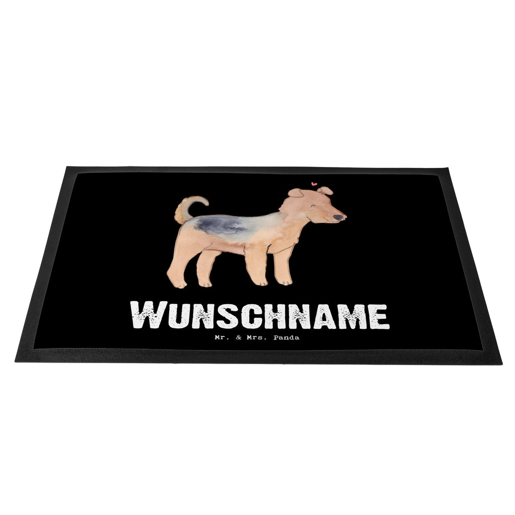 Personalisierte Fußmatte Airedale Terrier Lebensretter Personalisierte Fußmatte, Fußmatte mit Namen, Personalisieruung, Personalisiert, Fußmatte bedrucken, Türvorleger mit Namen, Haustürmatte personalisiert, Namensfussmatte, Wunschnamen, Bedrucken, Türvorleger personalisiert, Hund, Hunderasse, Rassehund, Hundebesitzer, Geschenk, Tierfreund, Schenken, Welpe