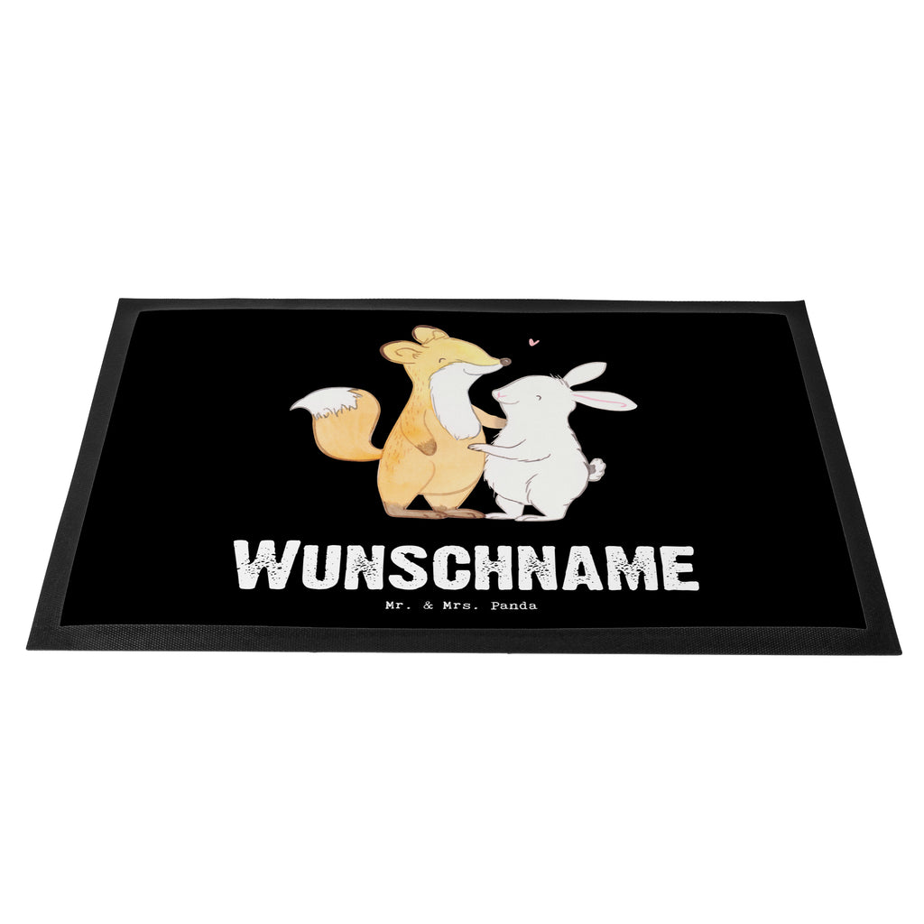 Personalisierte Fußmatte Fuchs Hase Freunde treffen Tage Personalisierte Fußmatte, Fußmatte mit Namen, Personalisieruung, Personalisiert, Fußmatte bedrucken, Türvorleger mit Namen, Haustürmatte personalisiert, Namensfussmatte, Wunschnamen, Bedrucken, Türvorleger personalisiert, Geschenk, Sport, Sportart, Hobby, Schenken, Danke, Dankeschön, Auszeichnung, Gewinn, Sportler, Freunde treffen