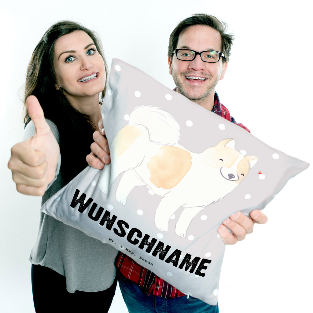 Personalisiertes Kissen Thai Bangkaew Moment Kissen, personalisiert, Name, Wunschname, bedrucken, Kopfkissen, Hund, Hunderasse, Rassehund, Hundebesitzer, Geschenk, Tierfreund, Schenken, Welpe, Thai Bangkaew Dog
