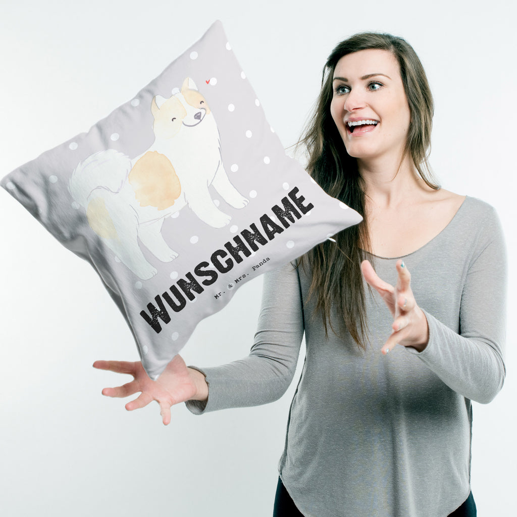 Personalisiertes Kissen Thai Bangkaew Moment Kissen, personalisiert, Name, Wunschname, bedrucken, Kopfkissen, Hund, Hunderasse, Rassehund, Hundebesitzer, Geschenk, Tierfreund, Schenken, Welpe, Thai Bangkaew Dog