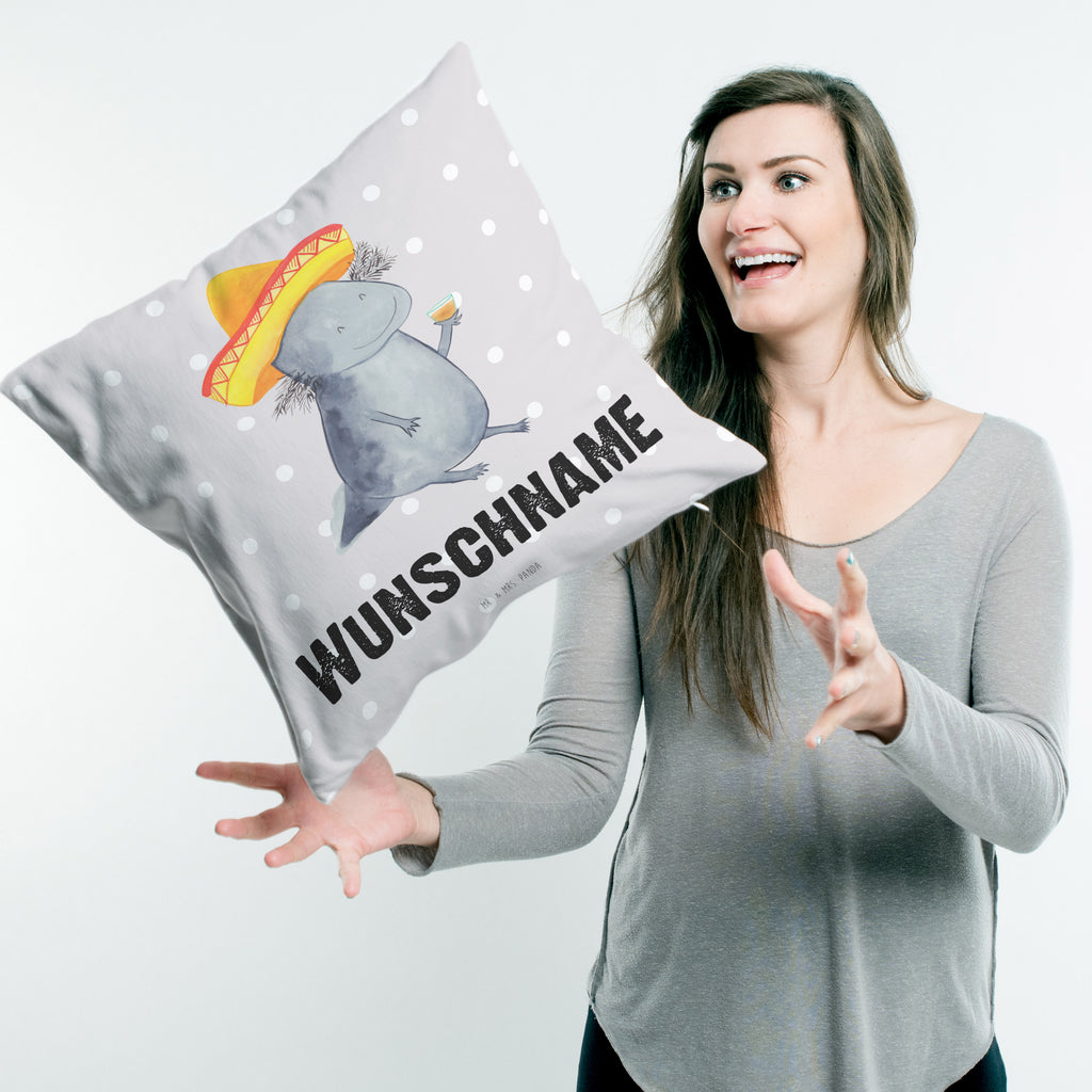 Personalisiertes Kissen Axolotl Tequila Kissen, personalisiert, Name, Wunschname, bedrucken, Kopfkissen, Axolotl, Molch, Mexico, Mexiko, Sombrero, Zitrone, Tequila, Motivation, Spruch, Schwanzlurch, Lurch, Lurche, Axolot, Feuerdrache, Feuersalamander