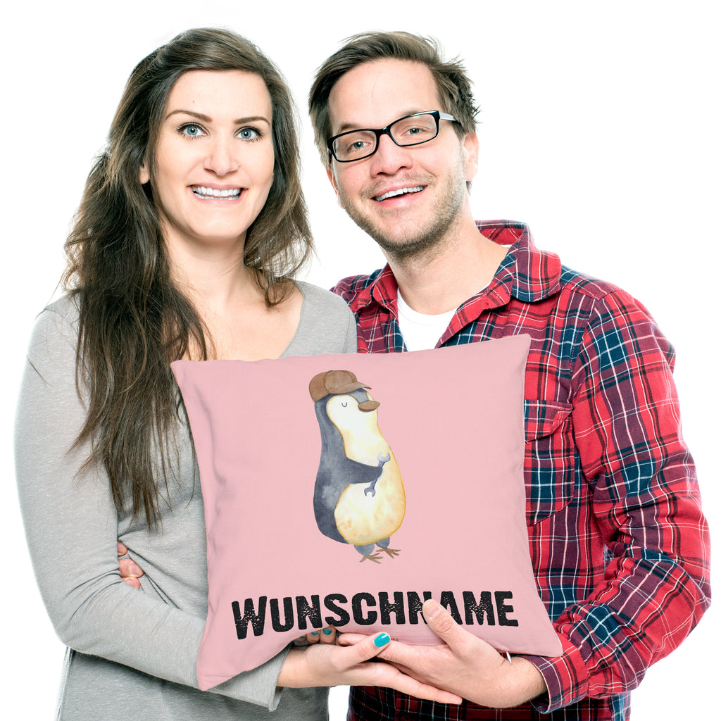 Personalisiertes Kissen Wenn Papa es nicht reparieren kann, sind wir am Arsch Kissen, personalisiert, Name, Wunschname, bedrucken, Kopfkissen, Familie, Vatertag, Muttertag, Bruder, Schwester, Mama, Papa, Oma, Opa, Vater, Geschenk Papa, Bester Papa der Welt