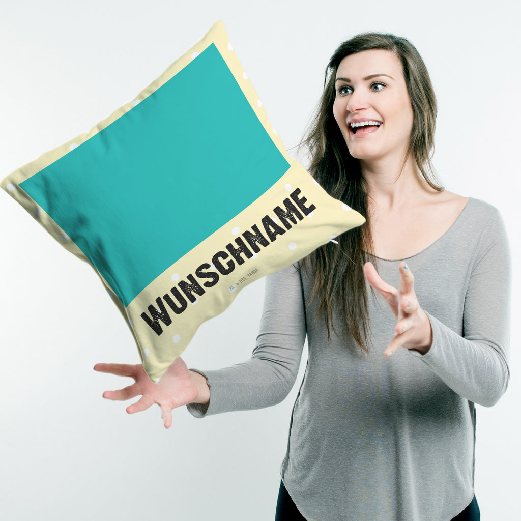 Personalisiertes Kissen Igel Indianer Kissen, personalisiert, Name, Wunschname, bedrucken, Kopfkissen, Waldtiere, Tiere, Igel, Indianer, Abenteuer, Lagerfeuer, Camping