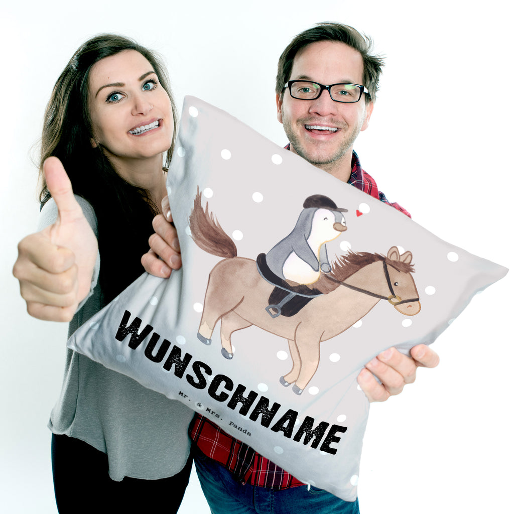 Personalisiertes Kissen Pferd Reiten Tage Kissen, personalisiert, Name, Wunschname, bedrucken, Kopfkissen, Geschenk, Sport, Sportart, Hobby, Schenken, Danke, Dankeschön, Auszeichnung, Gewinn, Sportler, Reiten, Reitsport, Reitverein, Reitstall, Pferde