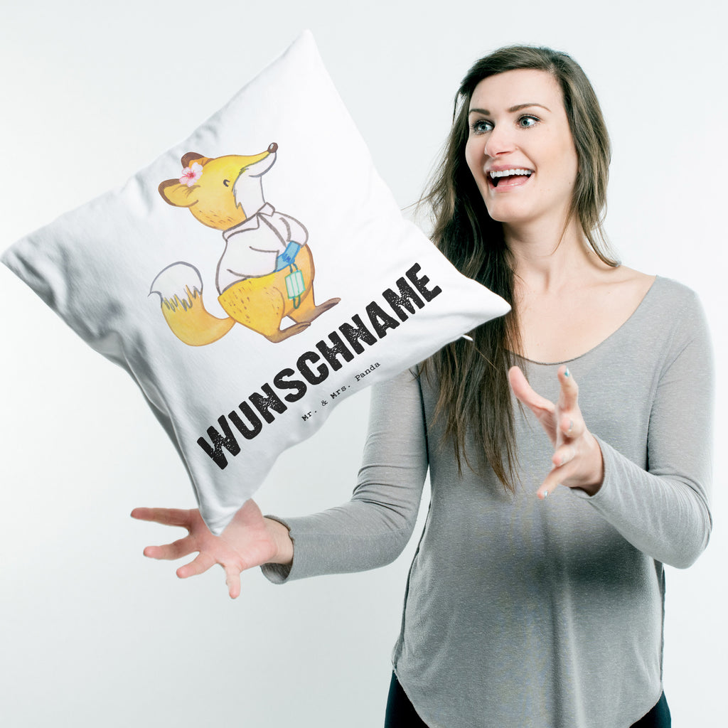 Personalisiertes Kissen Gynäkologin mit Herz Kissen, personalisiert, Name, Wunschname, bedrucken, Kopfkissen, Beruf, Ausbildung, Jubiläum, Abschied, Rente, Kollege, Kollegin, Geschenk, Schenken, Arbeitskollege, Mitarbeiter, Firma, Danke, Dankeschön, Gynäkologin, Frauenärztin, Geschenk Frauenarzt nach Geburt, Geburtshilfe, Frauenarztpraxis