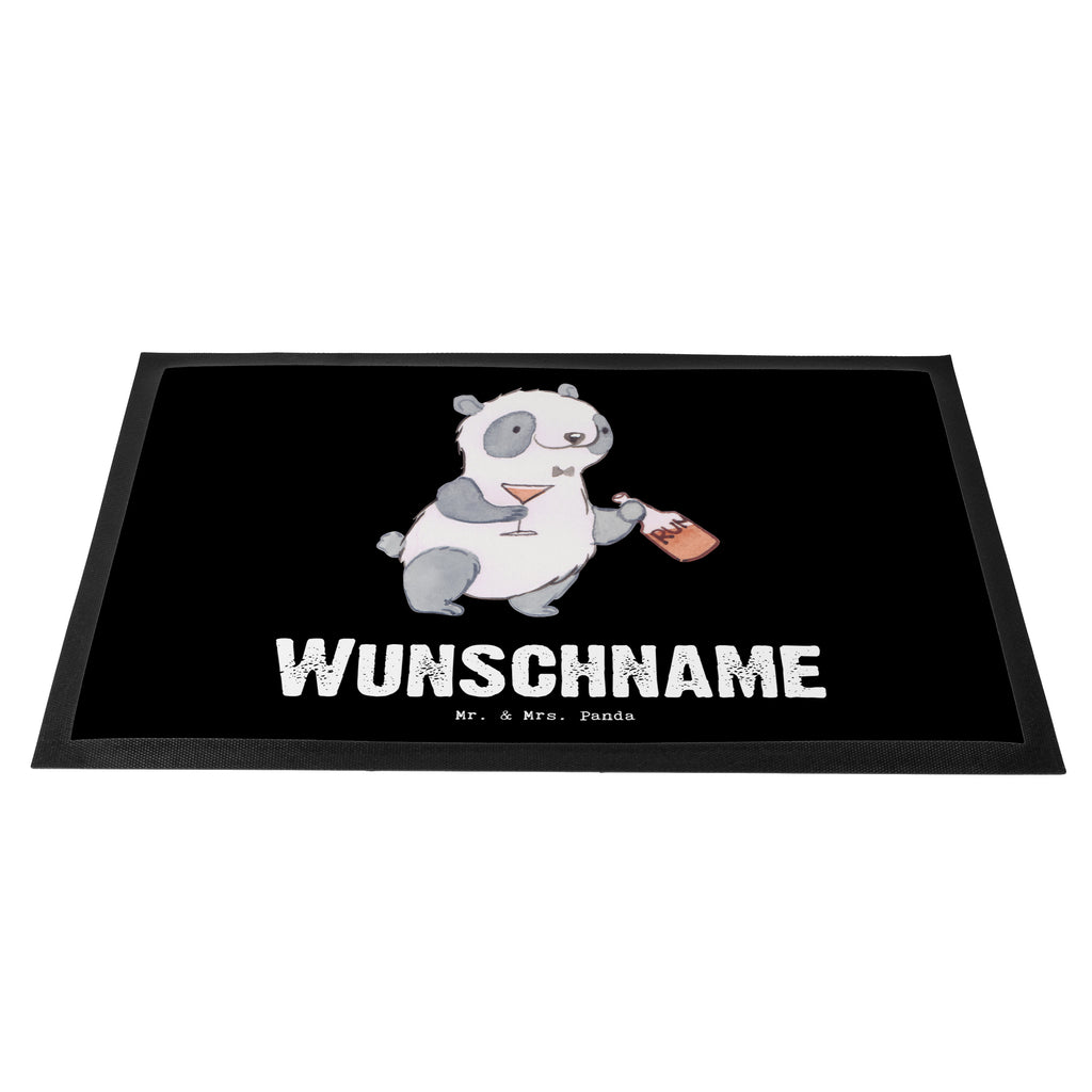 Personalisierte Fußmatte Panda Bester Trauzeuge der Welt