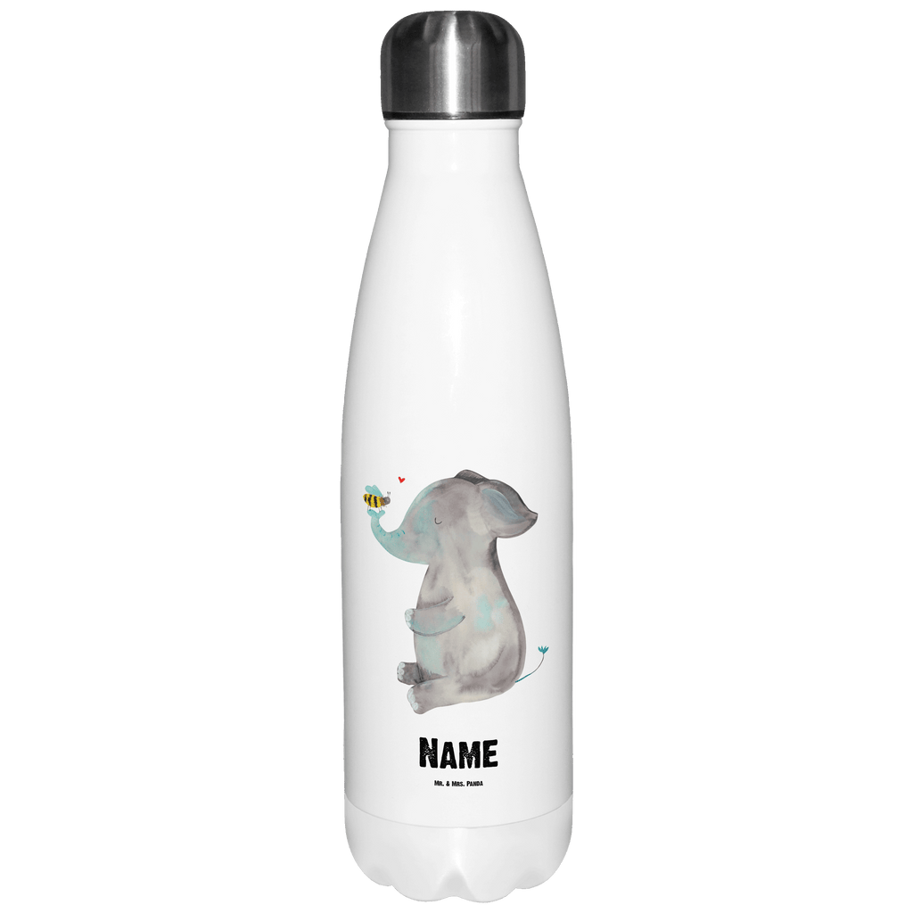 Personalisierte Thermosflasche Elefant & Biene Personalisierte Isolierflasche, Personalisierte Thermoflasche, Personalisierte Trinkflasche, Trinkflasche Mit Namen, Wunschname, Bedrucken, Namensflasche, Tiermotive, Gute Laune, lustige Sprüche, Tiere, Elefant, Biene, Liebe, Liebesbeweis, Jahrestag, Liebesgeschenk, Heiratsantrag, Hochzeitsgeschenk, Liebesspruch