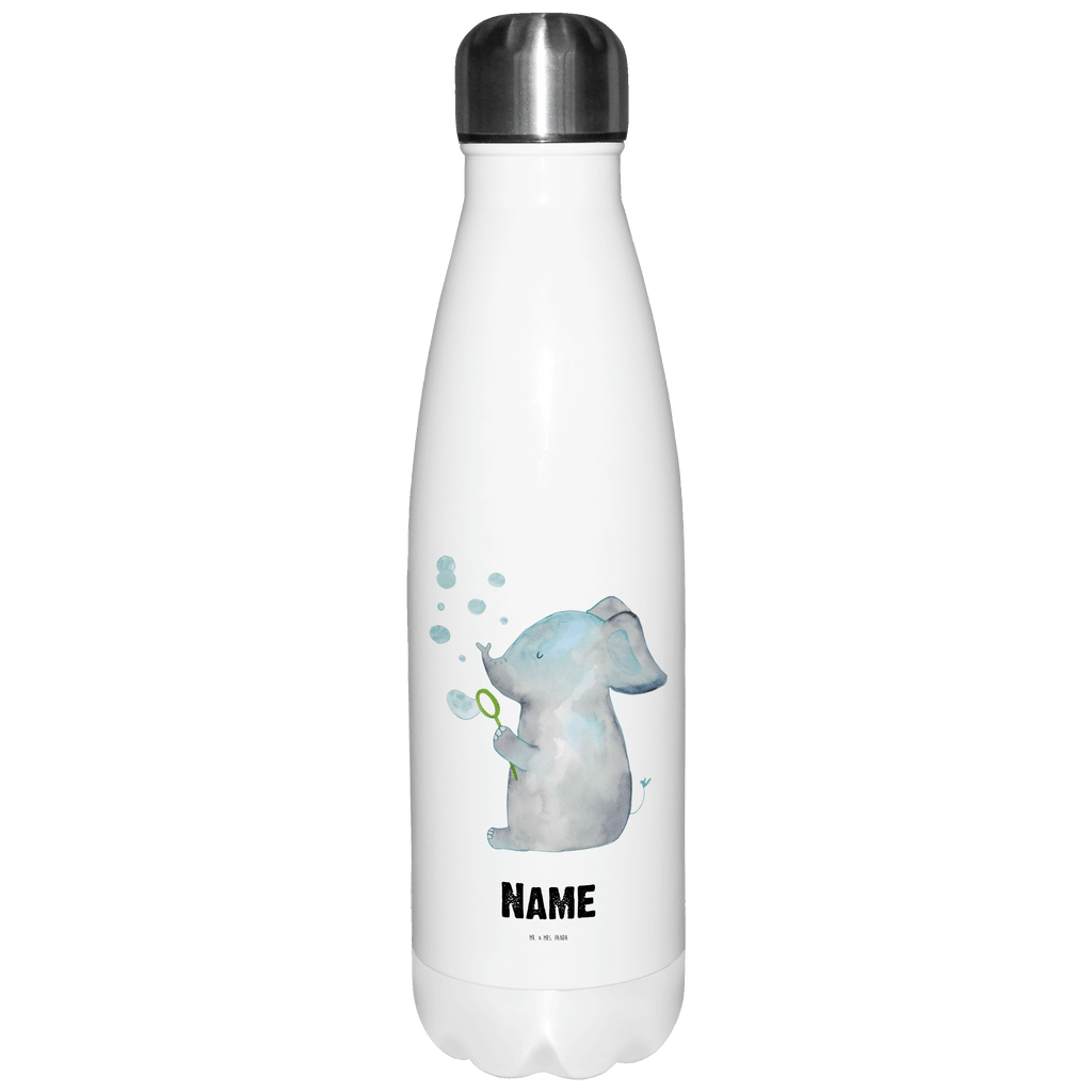 Personalisierte Thermosflasche Elefant Seifenblasen Personalisierte Isolierflasche, Personalisierte Thermoflasche, Personalisierte Trinkflasche, Trinkflasche Mit Namen, Wunschname, Bedrucken, Namensflasche, Tiermotive, Gute Laune, lustige Sprüche, Tiere, Elefant, Elefanten, Dickhäter, Rüsseltier, Seifenblasen, Liebe, Heimat, Gefühl. Daheim, Liebesbeweis, Liebesspruch