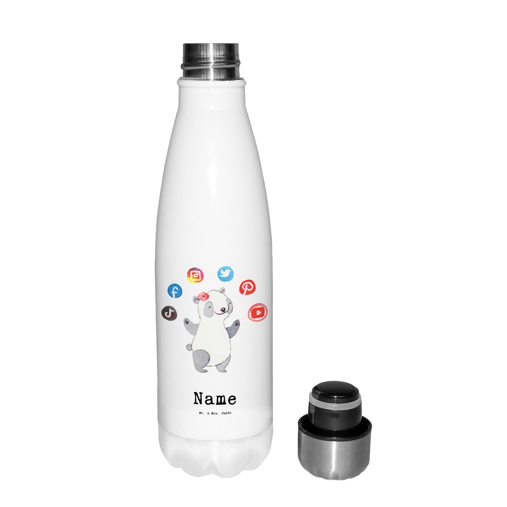 Personalisierte Thermosflasche Kauffrau für Marketingkommunikation mit Herz Personalisierte Isolierflasche, Personalisierte Thermoflasche, Personalisierte Trinkflasche, Trinkflasche Mit Namen, Wunschname, Bedrucken, Namensflasche, Beruf, Ausbildung, Jubiläum, Abschied, Rente, Kollege, Kollegin, Geschenk, Schenken, Arbeitskollege, Mitarbeiter, Firma, Danke, Dankeschön