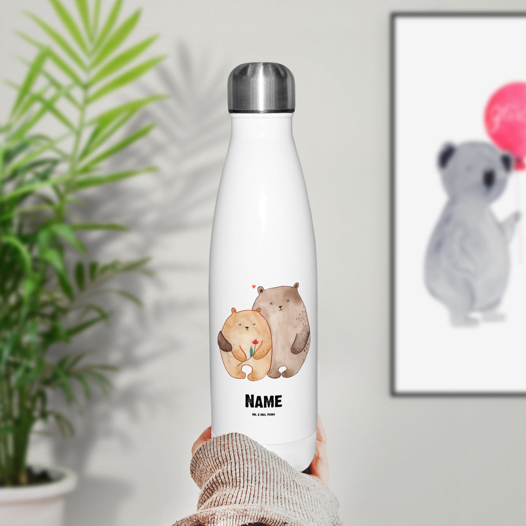 Personalisierte Thermosflasche Bären Liebe Personalisierte Isolierflasche, Personalisierte Thermoflasche, Personalisierte Trinkflasche, Trinkflasche Mit Namen, Wunschname, Bedrucken, Namensflasche, Liebe, Partner, Freund, Freundin, Ehemann, Ehefrau, Heiraten, Verlobung, Heiratsantrag, Liebesgeschenk, Jahrestag, Hocheitstag, Verliebt, Verlobt, Verheiratet, Geschenk Freundin, Geschenk Freund, Liebesbeweis, Hochzeitstag, Geschenk Hochzeit, Bären, Bärchen, Bär