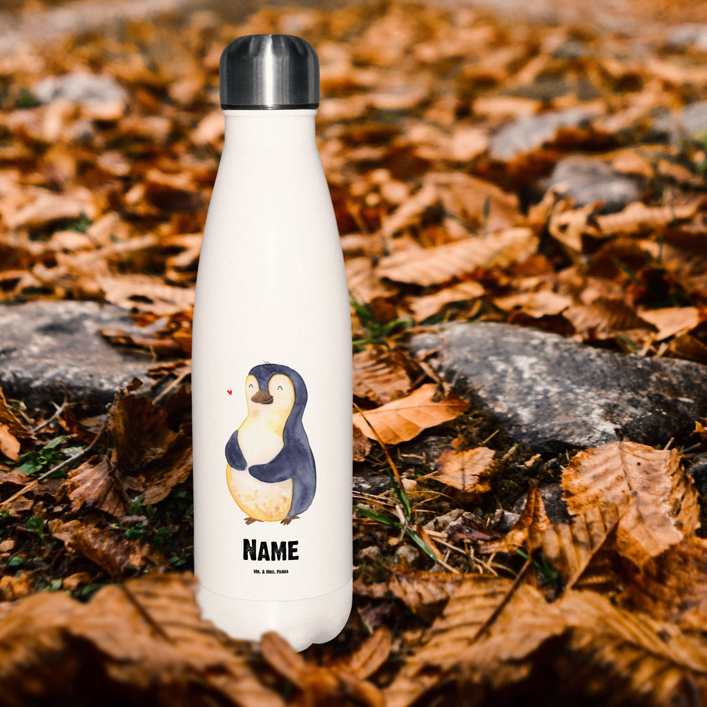 Personalisierte Thermosflasche Pinguin Diät Personalisierte Isolierflasche, Personalisierte Thermoflasche, Personalisierte Trinkflasche, Trinkflasche Mit Namen, Wunschname, Bedrucken, Namensflasche, Pinguin, Pinguine, Diät, Abnehmen, Abspecken, Gewicht, Motivation, Selbstliebe, Körperliebe, Selbstrespekt