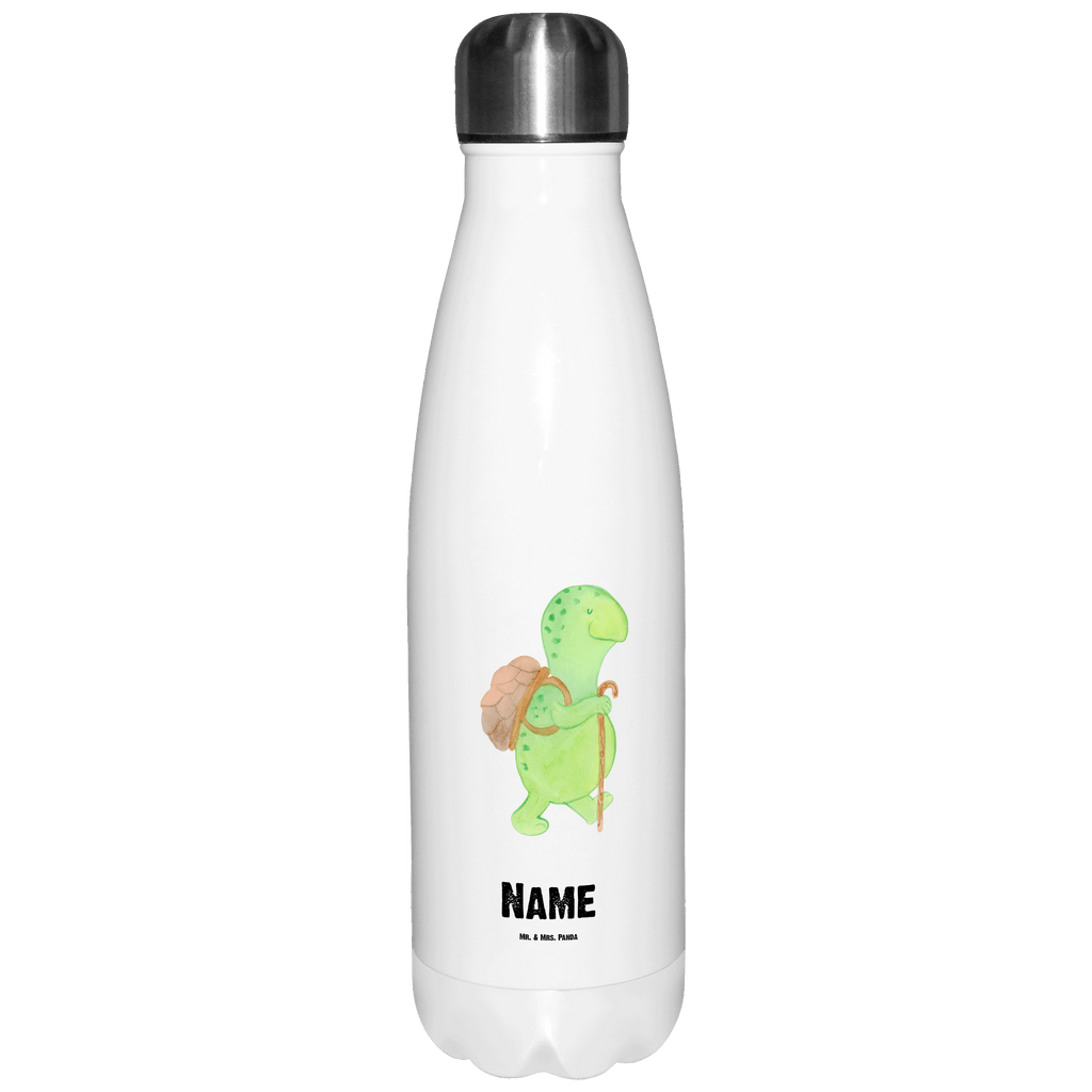 Personalisierte Thermosflasche Schildkröte Wanderer Personalisierte Isolierflasche, Personalisierte Thermoflasche, Personalisierte Trinkflasche, Trinkflasche Mit Namen, Wunschname, Bedrucken, Namensflasche, Schildkröte, Schildkröten, Motivation, Motivationsspruch, Motivationssprüche, Neuanfang