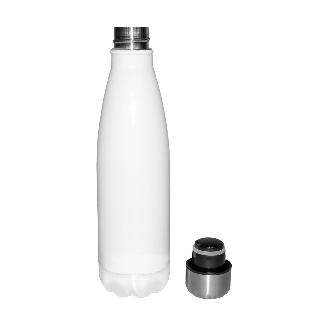 Personalisierte Thermosflasche Stinktier Angriff Personalisierte Isolierflasche, Personalisierte Thermoflasche, Personalisierte Trinkflasche, Trinkflasche Mit Namen, Wunschname, Bedrucken, Namensflasche, Stinktier, Skunk, Wildtier, Raubtier, Stinker, Stinki, wütend, Drohung