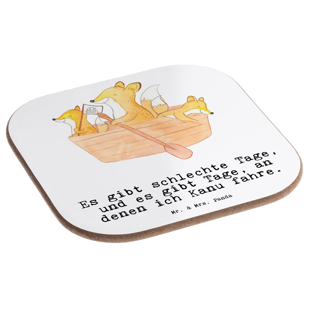 Quadratische Untersetzer Bär Kanufahren Tage Bierdeckel, Glasuntersetzer, Untersetzer Gläser, Getränkeuntersetzer, Geschenk, Sport, Sportart, Hobby, Schenken, Danke, Dankeschön, Auszeichnung, Gewinn, Sportler, Kanu fahren, Kanu Schule, Kanuverleih, Kanutour, Paddeltour