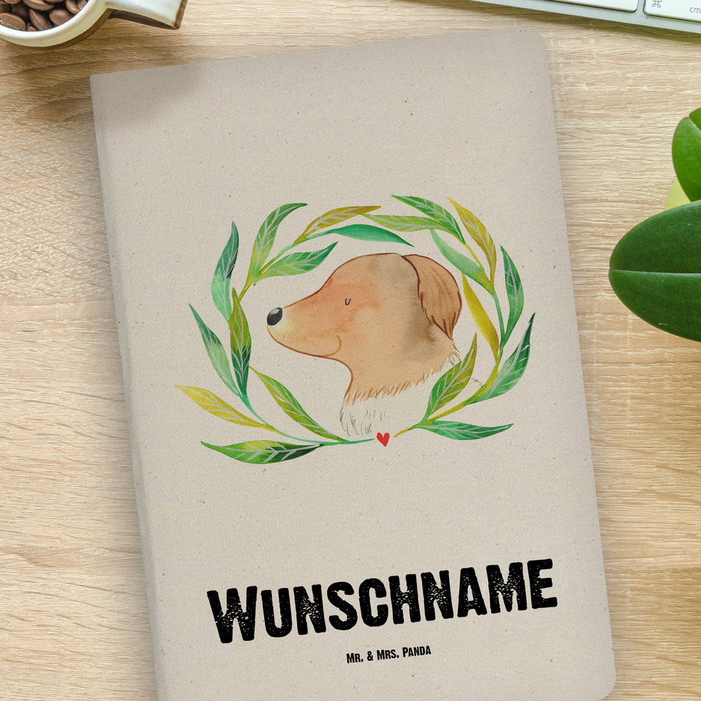 DIN A4 Personalisiertes Notizbuch Hund Ranke Personalisiertes Notizbuch, Notizbuch mit Namen, Notizbuch bedrucken, Personalisierung, Namensbuch, Namen, Hund, Hundemotiv, Haustier, Hunderasse, Tierliebhaber, Hundebesitzer, Sprüche, Ranke, Therapie, Selbsttherapie, Hundeliebe, Hundeglück, Hunde