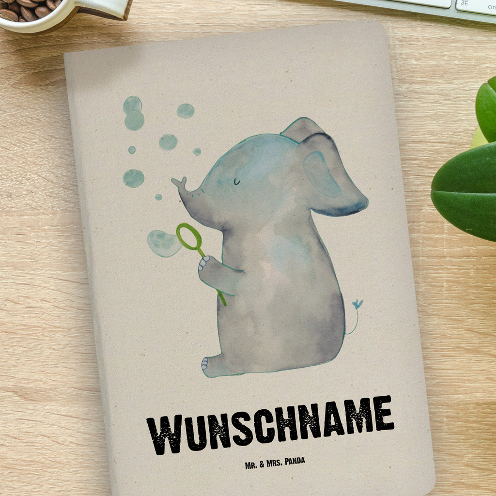 DIN A4 Personalisiertes Notizbuch Elefant Seifenblasen Personalisiertes Notizbuch, Notizbuch mit Namen, Notizbuch bedrucken, Personalisierung, Namensbuch, Namen, Tiermotive, Gute Laune, lustige Sprüche, Tiere, Elefant, Elefanten, Dickhäter, Rüsseltier, Seifenblasen, Liebe, Heimat, Gefühl. Daheim, Liebesbeweis, Liebesspruch