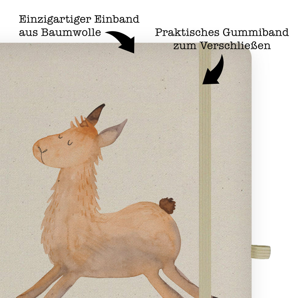 DIN A4 Personalisiertes Notizbuch Lama springend Personalisiertes Notizbuch, Notizbuch mit Namen, Notizbuch bedrucken, Personalisierung, Namensbuch, Namen, Lama, Alpaka, Lamas, Lieblingstag, Happy day, fröhlich, Glück, Freundin, Liebeskummer, Neustart, guten Morgen, Start, Prüfung, Abitur