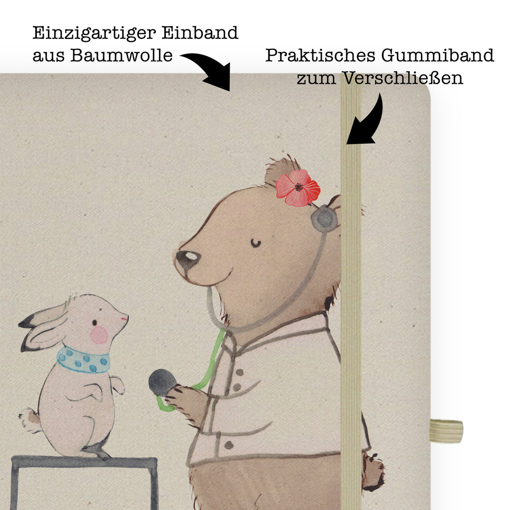 DIN A4 Personalisiertes Notizbuch Tierheilpraktikerin mit Herz Personalisiertes Notizbuch, Notizbuch mit Namen, Notizbuch bedrucken, Personalisierung, Namensbuch, Namen, Beruf, Ausbildung, Jubiläum, Abschied, Rente, Kollege, Kollegin, Geschenk, Schenken, Arbeitskollege, Mitarbeiter, Firma, Danke, Dankeschön