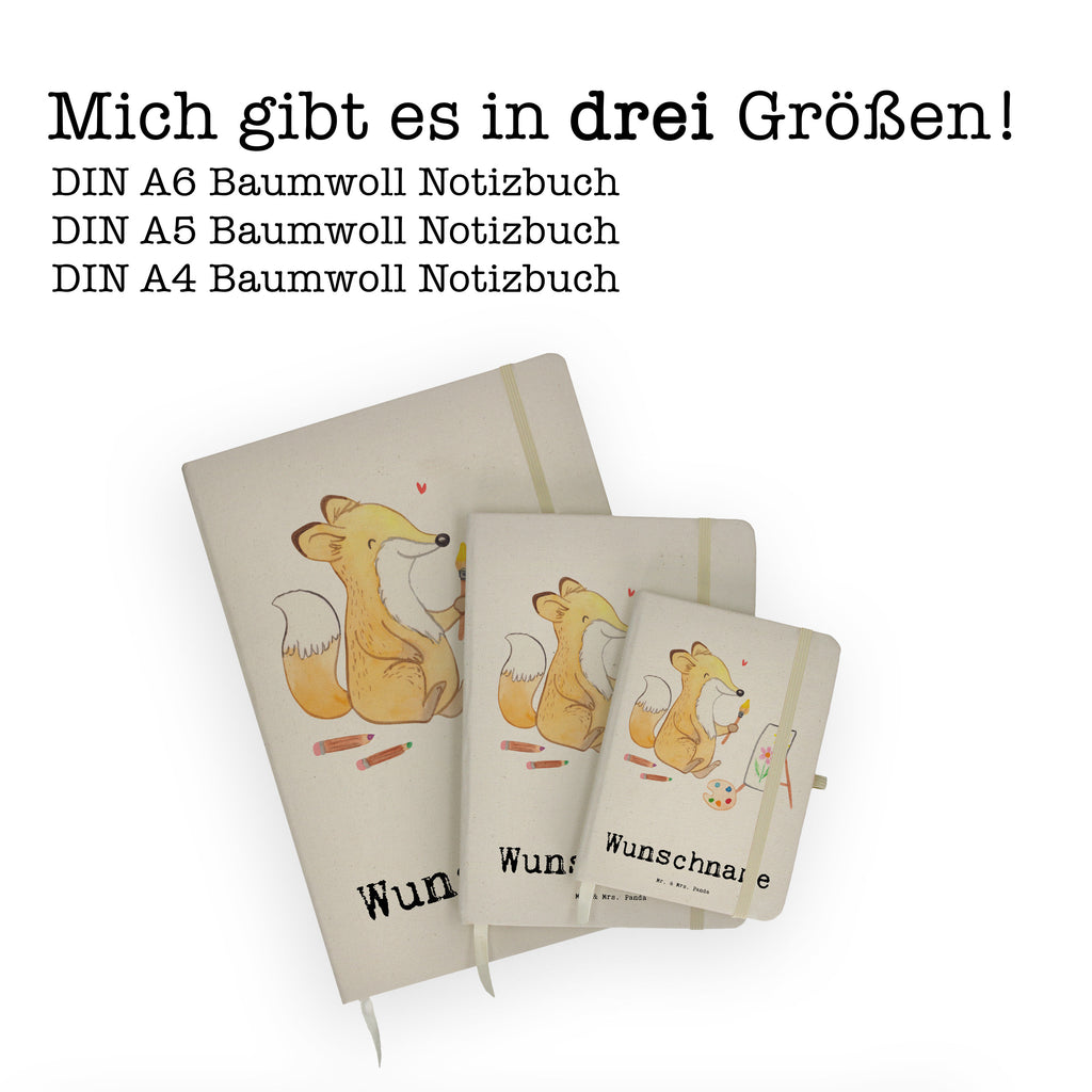 DIN A4 Personalisiertes Notizbuch Fuchs  Malen Tage Personalisiertes Notizbuch, Notizbuch mit Namen, Notizbuch bedrucken, Personalisierung, Namensbuch, Namen, Geschenk, Sport, Sportart, Hobby, Schenken, Danke, Dankeschön, Auszeichnung, Gewinn, Sportler, Malen, Zeichnen, Hobbyzeichner, Künstler, Künstlerin