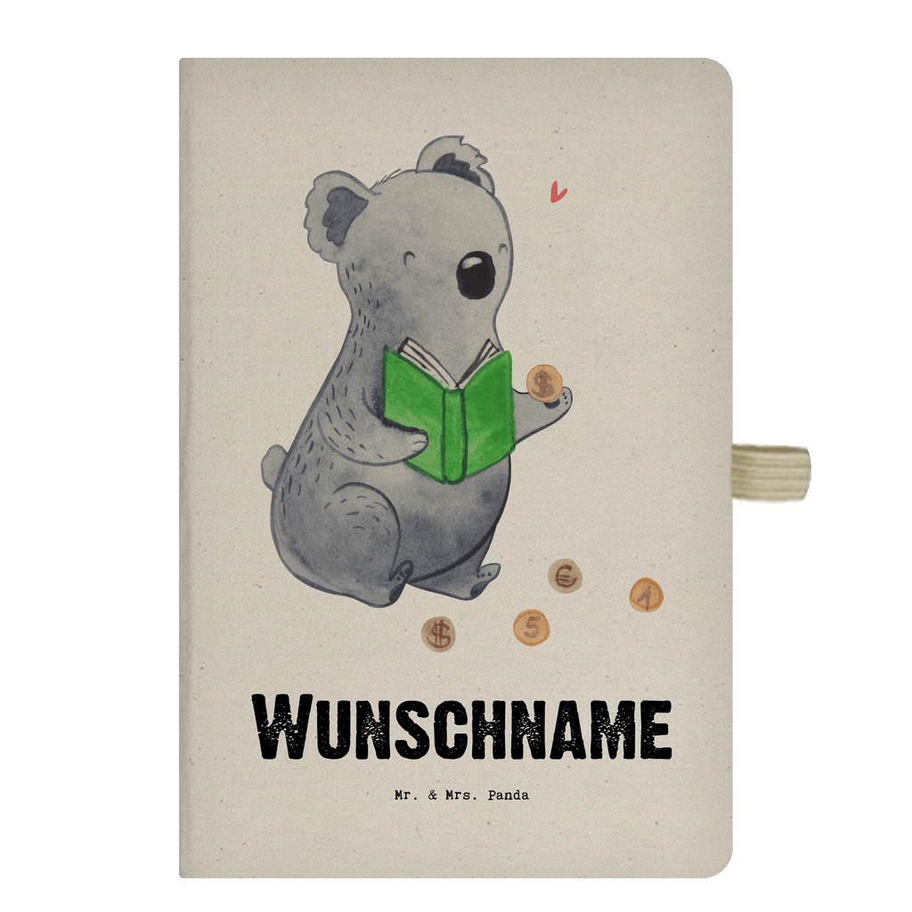 DIN A4 Personalisiertes Notizbuch Koala Münzen sammeln Tage Personalisiertes Notizbuch, Notizbuch mit Namen, Notizbuch bedrucken, Personalisierung, Namensbuch, Namen, Geschenk, Sport, Sportart, Hobby, Schenken, Danke, Dankeschön, Auszeichnung, Gewinn, Sportler, Münzen sammeln, Numismatik, Münzen aus aller Welt