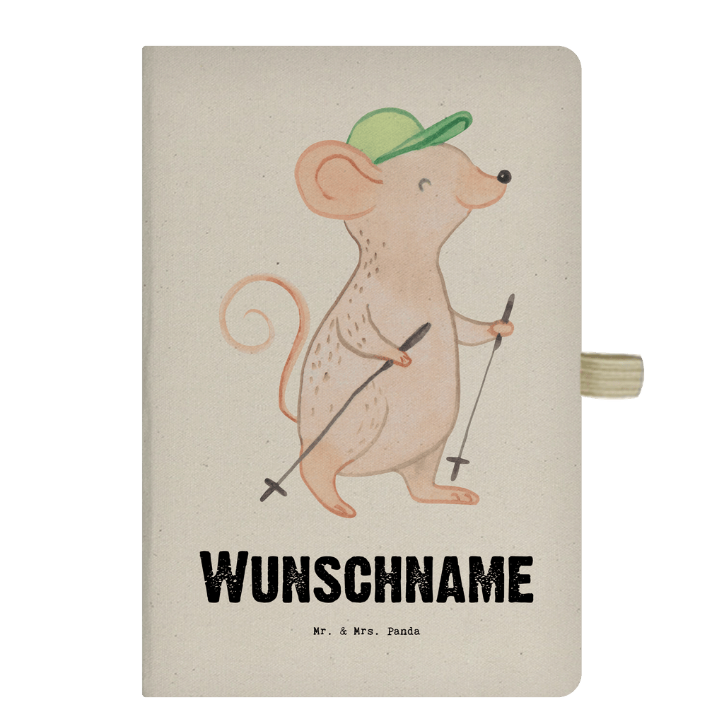 DIN A4 Personalisiertes Notizbuch Maus Walking Tage Personalisiertes Notizbuch, Notizbuch mit Namen, Notizbuch bedrucken, Personalisierung, Namensbuch, Namen, Geschenk, Sport, Sportart, Hobby, Schenken, Danke, Dankeschön, Auszeichnung, Gewinn, Sportler, Walking, Walken, schnelles Gehen, Spazieren gehen